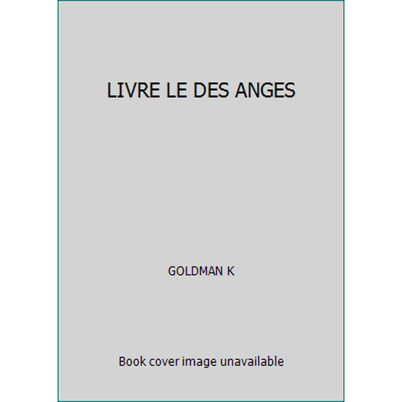 Pre-Owned LIVRE LE DES ANGES (Hardcover) 2762117062 9782762117066