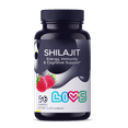 thumbnail image 1 of LIVS Shilajit Gummies, 1000mg Pure Himalayan Extract, Energy & Immune Support, Natural Raspberry Flavor, 50 Count with 25 Servings, 1 of 8