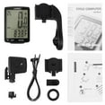 thumbnail image 1 of LIXADA Wireless Bike Computer Multi Functional LCD Screen  Computer Mountain Bike Speedometer Odometer IPX6 Waterproof Cycle Measurable Temperature Stopwatch  Cycle, 1 of 7