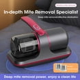 LIXILANG Efficient Mite Remover Handheld Vacuum Powerful Cordless UV