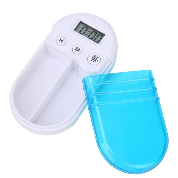 LIYJTK Digital Pills Case Timer,Medicine Pills Case,Electric Medicine Storage Organizer Digital Pills Case With Alarm Reminder For Travel Dispenser