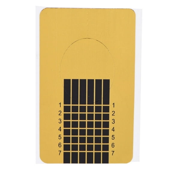 LIYJTK Nail Extension Form,50Pcs/Set Nail Art Tip Acrylic Gel Extension Form Sticker Manicure Accessory, Acrylic Nail Art Form