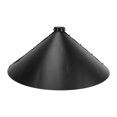 thumbnail image 1 of LIYJTK Squirrel Proof 15.7" Diameter Wrap-Around Bird Feeder Baffle, Black, 1 of 8