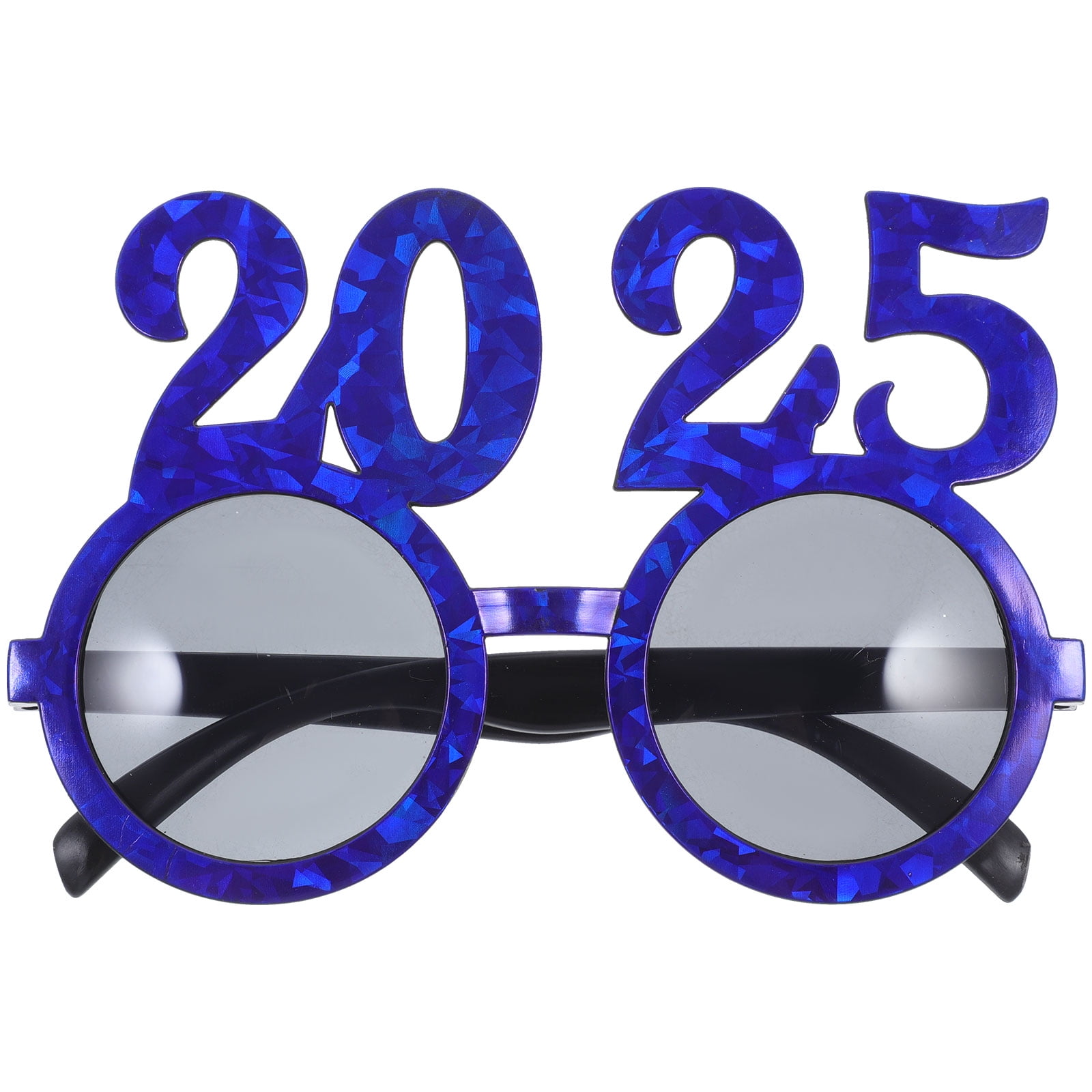 LIYUNMIAO 1 Pair of Happy New Year Glasses 2025 Number Style Eyeglasses Party Eyewear
