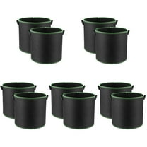 LIYUNMIAO 10 Pcs Potato Non-Woven Grow Bags Vegetable Portable Planting Bag Planting Bags for Onion