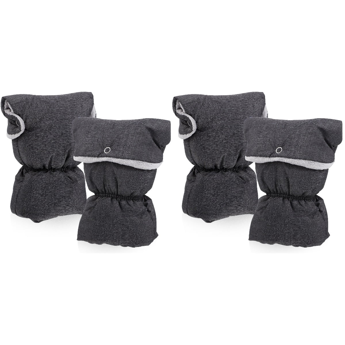 LIYUNMIAO 2 Pairs Stroller Gloves Universal Pram Hand Muffs Anti-Freeze Mittens Warmers Cart Glove Winter Gloves Stroller Accessories