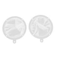 LIYUNMIAO 2Pcs Kitchen Liquid Food Filter Drinks Fine Mesh Strainer