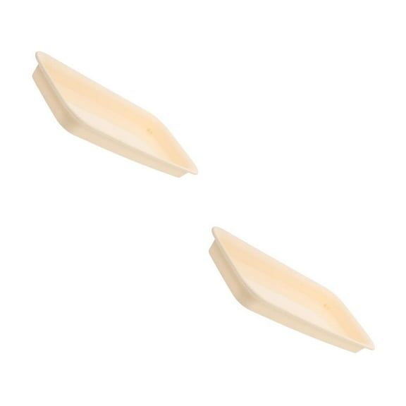 LIYUNMIAO 2pcs Window Sill Plant Tray Planter Tray Planter Water Tray Shallow Rectangular Drip Tray Window Sill Planter Tray Rectangular Plants Saucer