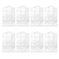 LIYUNMIAO 30 Clear Plastic Garment Bags for Home Use