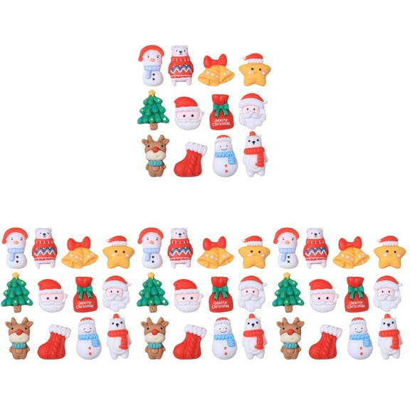 HINTRMENT Resin Phone Case Decor Mobile Phone Case Friends Diy Craft Projects 4Pcs 1.0X0.7X0.2In