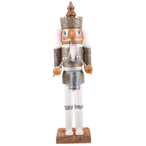 LIYUNMIAO Christmas Nutcracker Decoration Wood Nutcracker Ornament Soldier Figure Nutcracker Decor
