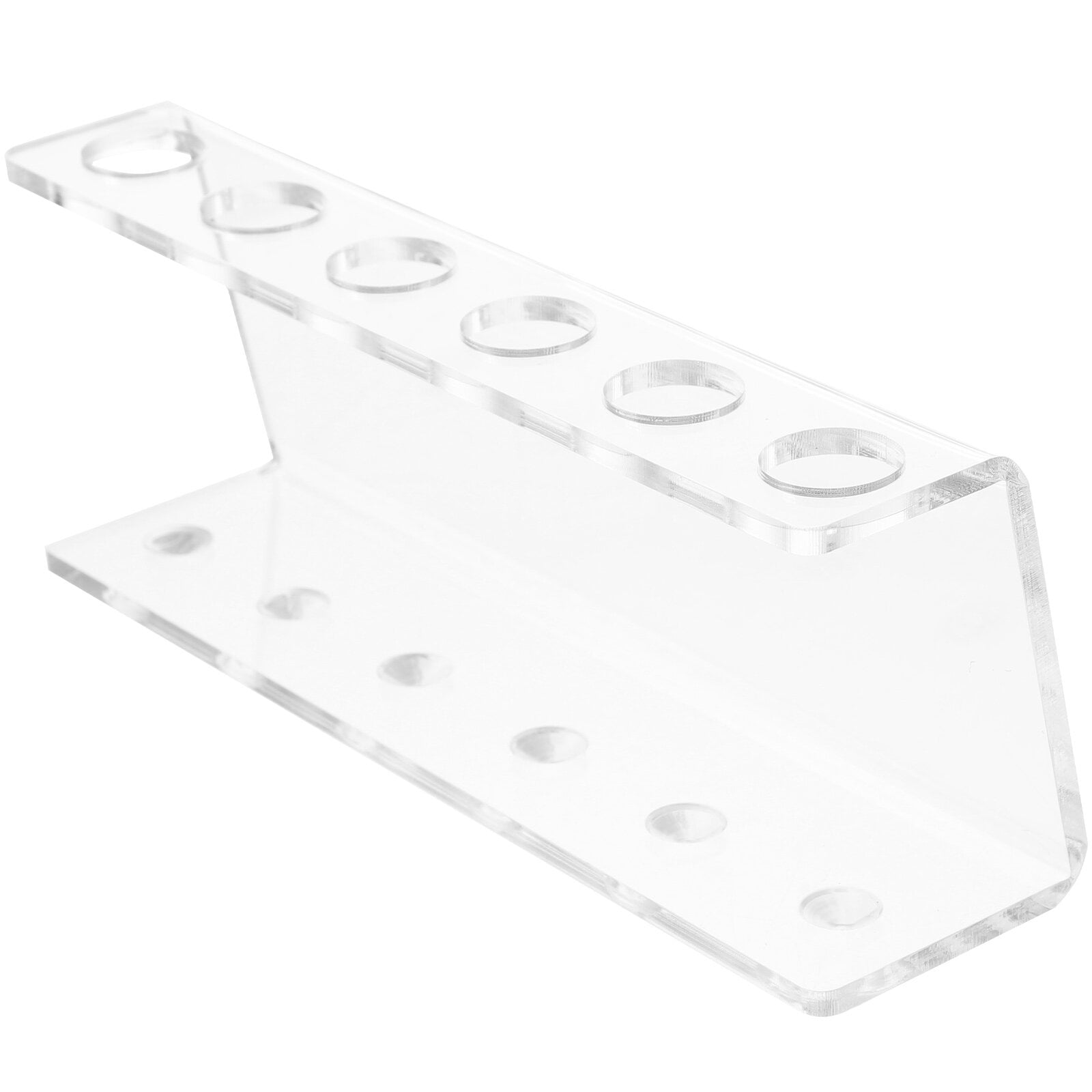 LIYUNMIAO Clear Acrylic Test Tube Rack Holder Stand for Hydroponic
