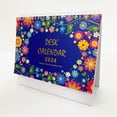LIYUNMIAO Small Desk Calendar 2025 Monthly Desktop Calendar Decorative Desk Calendar for Office