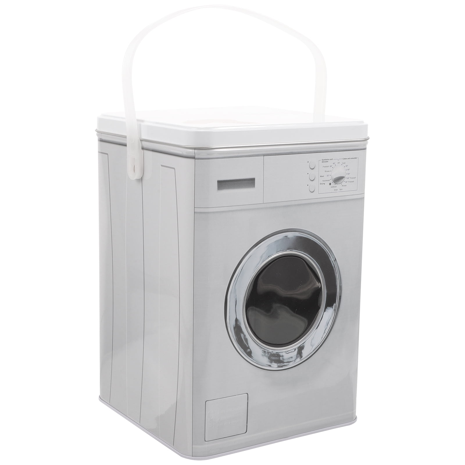 LIYUNMIAO Washing Machine Shaped Laundry Powder Box Laundry Powder
