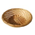 LIYUNMIAO Woven Ottoman Tray for Fruits and Snacks Home and