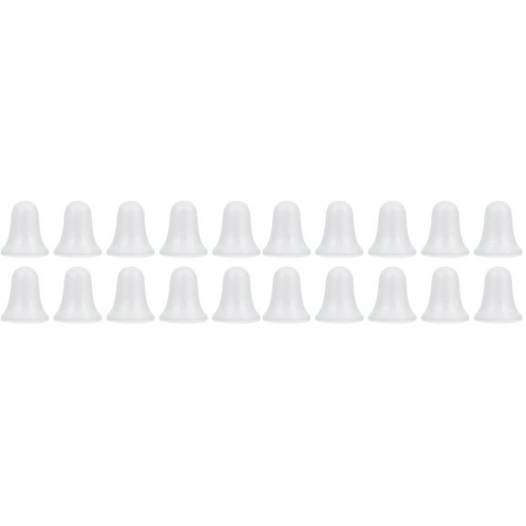 LIYUNMIAO Xmas Foam Jingle Bell Ornaments 20Pcs 9cm Holiday Decor