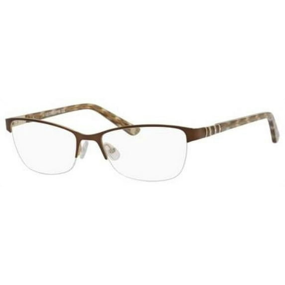LIZ CLAIBORNE Eyeglasses 615 0RF4 Brown 55MM