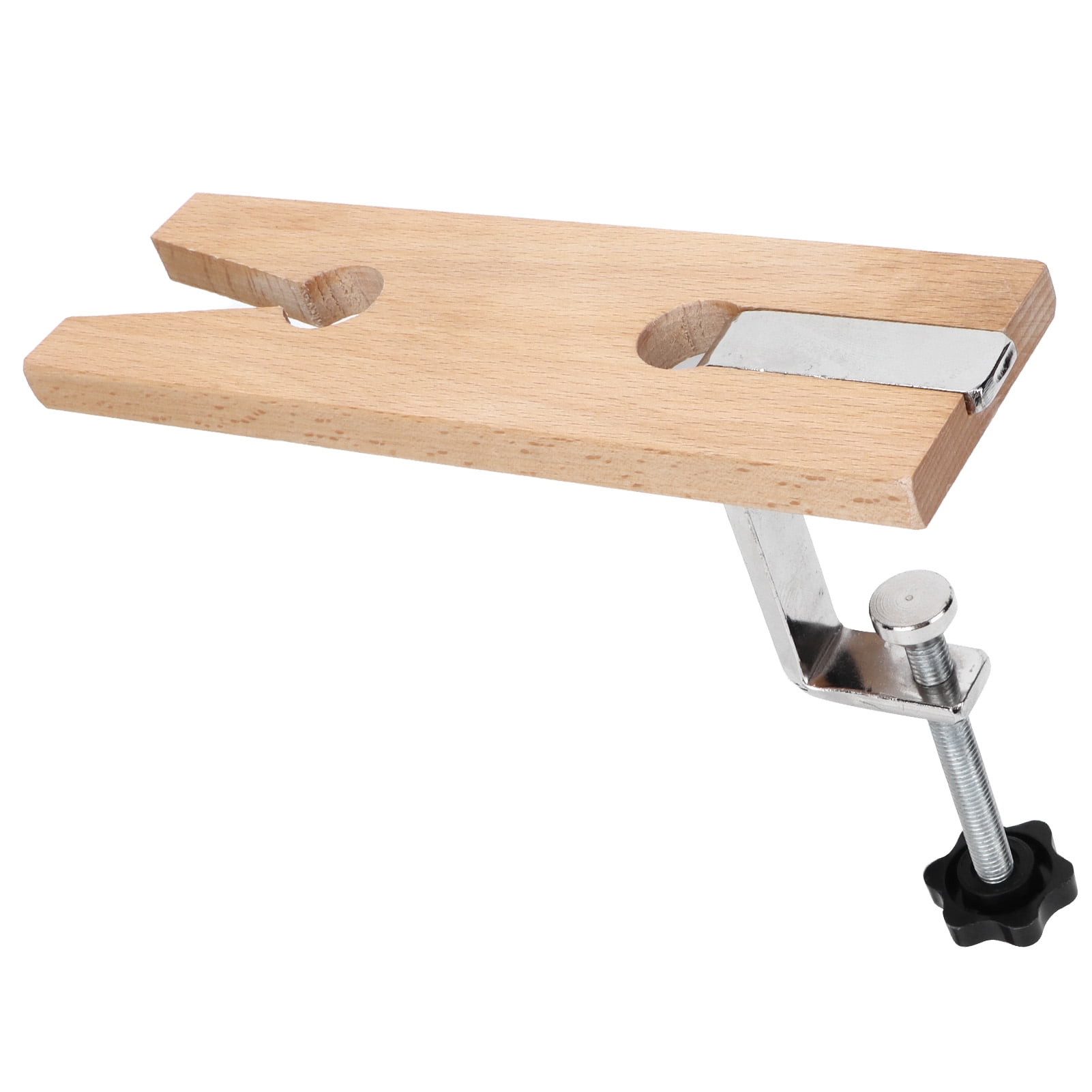 LIZEALUCKY Bench Pin Clamp Kit,Jewelers Bench Pin Clamp Wooden Workbench Professional Jewelers