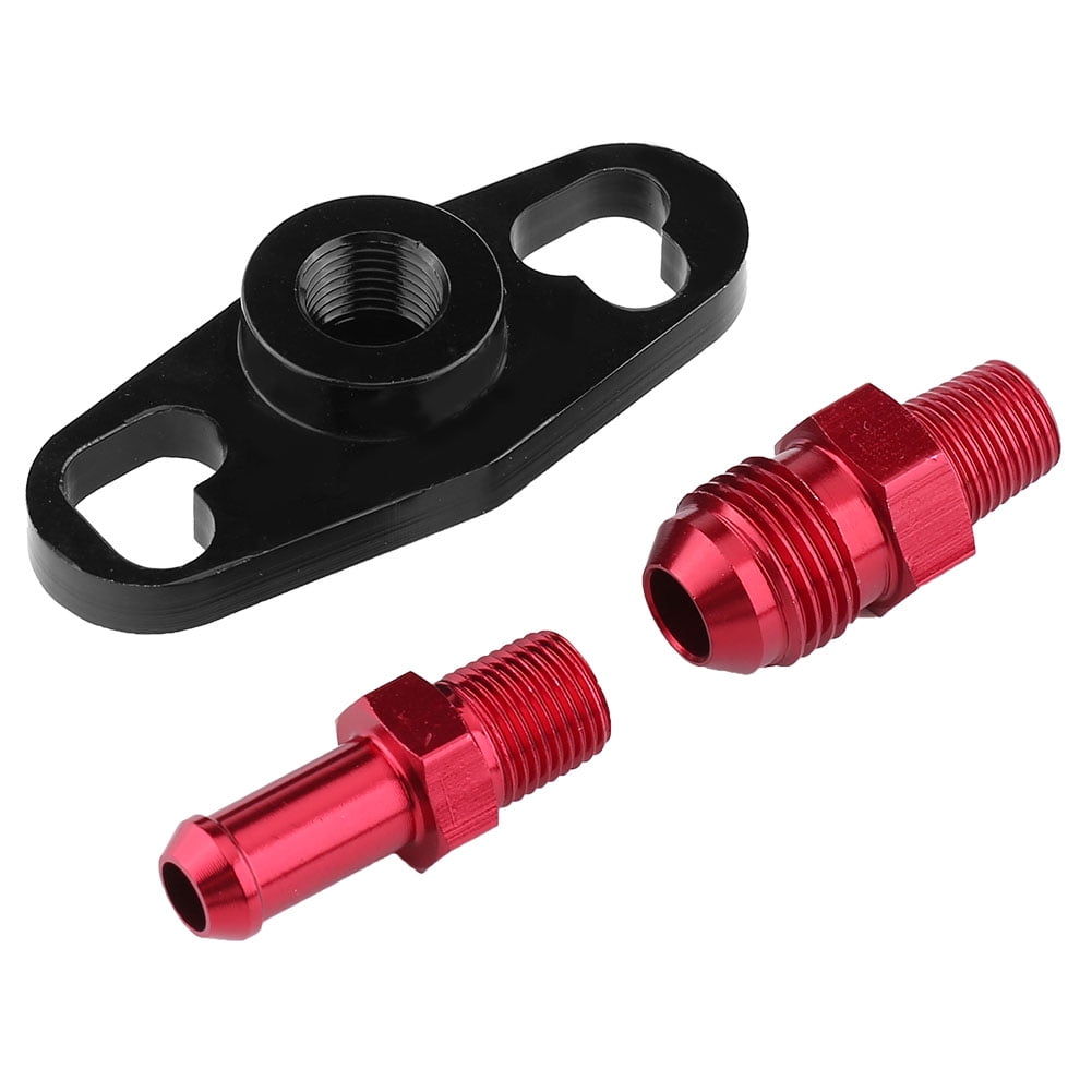 Lizealucky Fuel Rail Adapter,car Fuel Rail Pressure Regulator Adapter 