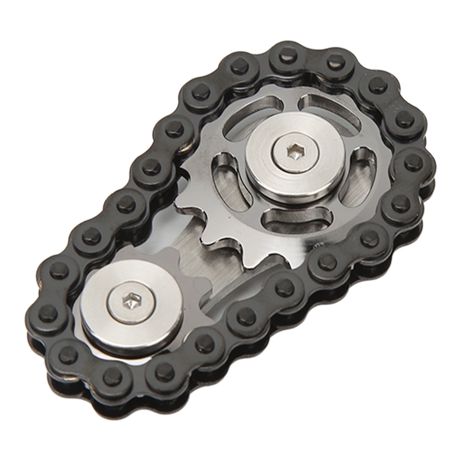 LIZEALUCKY Sprockets Chain Fidget Toys Metal Sensory Bike Chain Gears