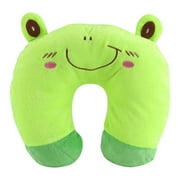 LIZEALUCKY Toddlers U-Shape PP Cotton Neck Pillow, Frog
