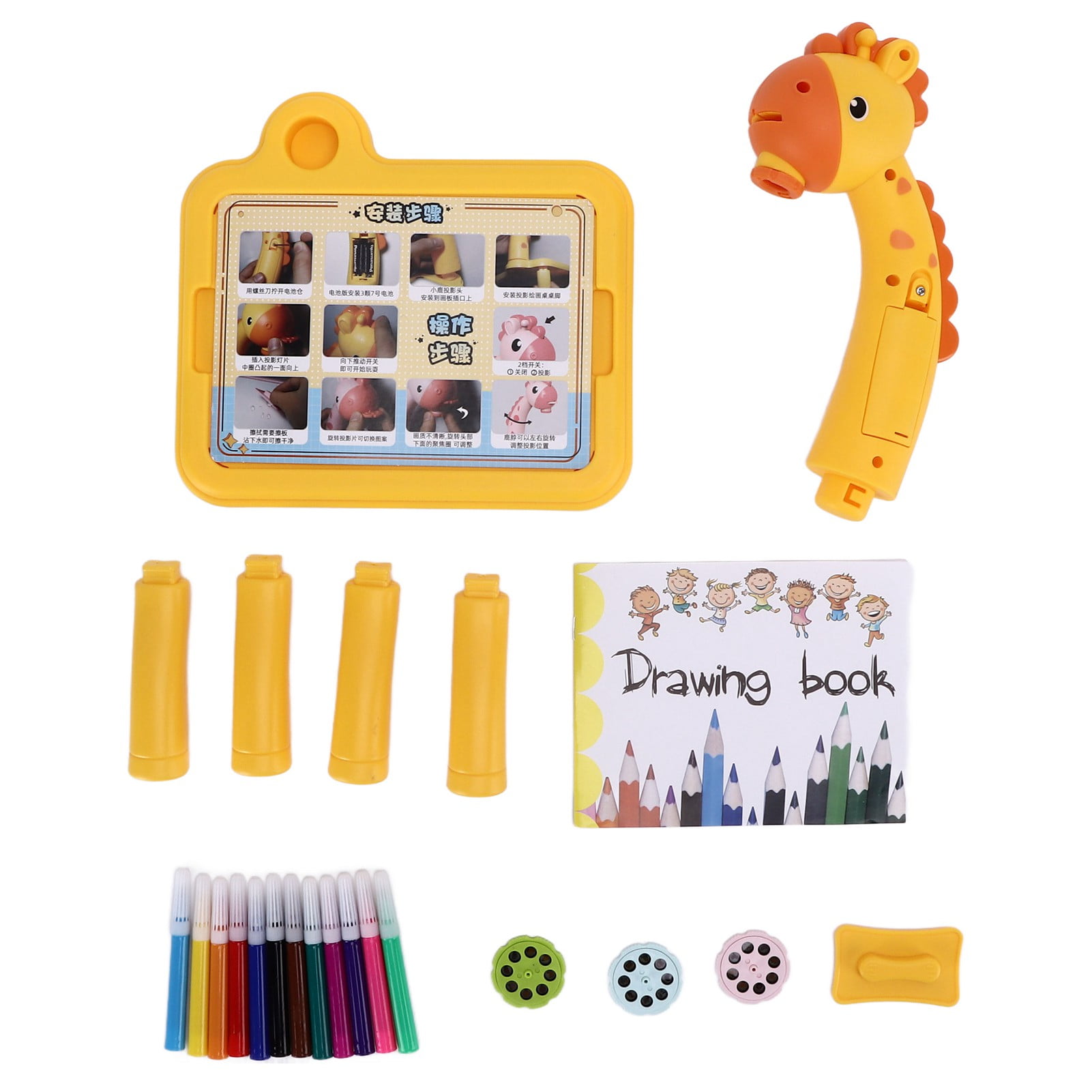 LIZEALUCKY Trace And Draw Projector Toy,Kids Drawing Projector,Art