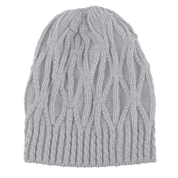 LIZENG Clearance Unisex Winter Hat Cozy Acrylic Chunky Knit Beanie Warm Ribbed Design for Men and Women Ideal for Outdoor Activities Cold Weather Skiing Snowboarding Camping Casual Everyday Use Kni