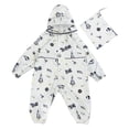 thumbnail image 1 of LIZENG Extended Toddler Hooded Raincoat for Boys and Girls In Spring Summer and Autumn Bunny Rain Coat, 1 of 6