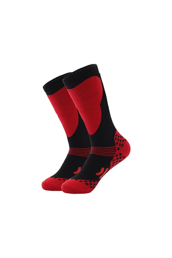 Kids' Ski Socks for Boys & Girls Thermal Socks with Non Grips Colorful Ankle Support Socks Toddler Girl Show Socks