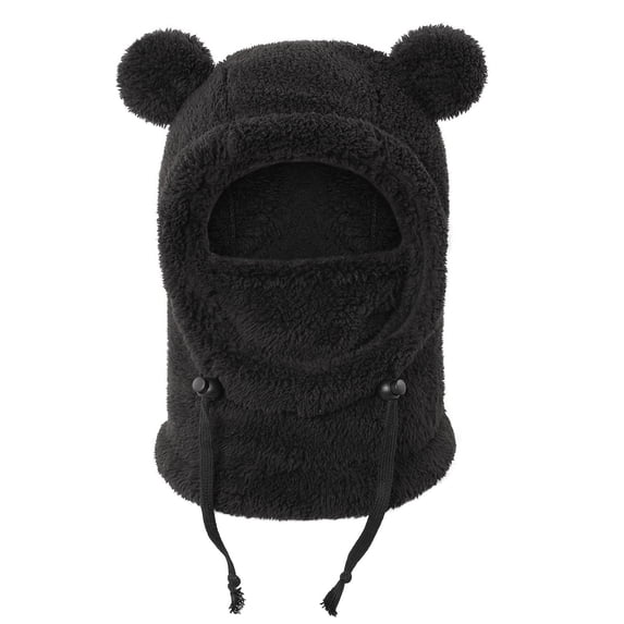 LIZENG Kids Winter Hats Children's Ski Windproof Warm Adjustable with Hat for Boys Girls Fleece Lined Hat