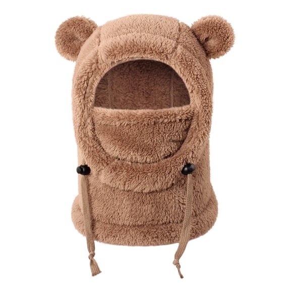 LIZENG Kids Winter Hats Children's Ski Windproof Warm Adjustable with Hat for Boys Girls Fleece Lined Hat