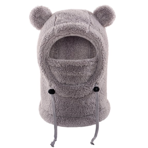 LIZENG Kids Winter Hats Children's Ski Windproof Warm Adjustable with Hat for Boys Girls Fleece Lined Hat
