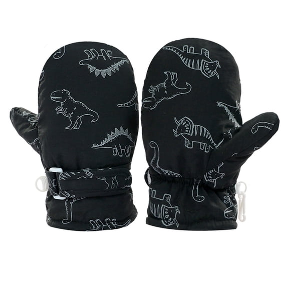 LIZENG Toddler Mittens Winter Water Proof Gloves Toddler Gloves for Kids Baby Winter Mittens for Girls Boys Kids Gloves Pack