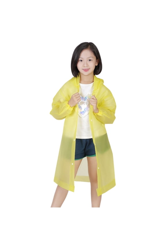 Toddler Raincoat Spring Summer and Autumn Windproof and Rainproof Outdoor Sports Toddler Clothing Boys Rain Slicker