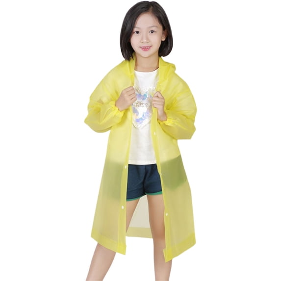 LIZENG Toddler Raincoat Spring Summer and Autumn Windproof and Rainproof Outdoor Sports Toddler Clothing Boys Rain Slicker
