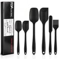 thumbnail image 1 of LIZEVINC 6 Pack Silicone Spatula Set – Heat Resistant up to 600°F, Non-Stick Kitchen Utensils for Baking, Cooking, Mixing, Dishwasher Safe, 1 of 8