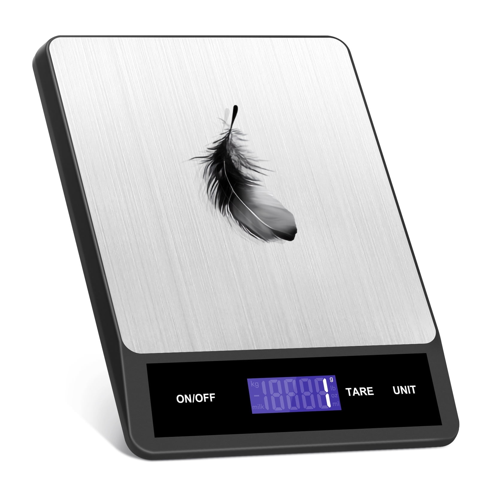 LIZEVINC Food Scale, 5kg/11lb Digital Kitchen Scale with 6 Units LCD ...