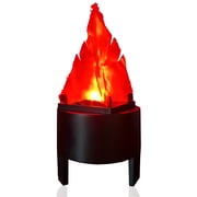 LIZICITI Fire Flame ABS Plastic and Fabric LED 3D Artificial Flame Lamp