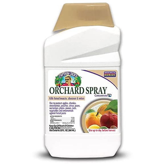 LIZP Captain Jack's Citrus, Fruit & Nut Orchard Spray, 32 oz Concentrate, Multi-Purpose Fungicide, Insecticide and Miticide