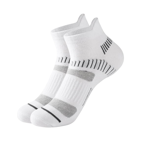 DailyChi Under $2 Crew Socks for Women and Men Athletic Running Socks Cushion Sole Training Socks Moisture Wicking Hiking Socks Lightweight Breathable Stretchy Socks, One Size