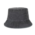 thumbnail image 1 of LIZUOJUN Under $3 Bucket Hat Sun Hat Classic Cotton Packable Sun Bucket Hats Plain Hat Sun Protection Unisex Summer Travel Beach Fisherman Hat Dark Gray,One Size, 1 of 2