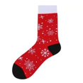 thumbnail image 1 of DailyChi Under $3 Crew Socks for Women Christmas Crew Socks Fleece Lined Warm Socks Holiday Gift Socks Cozy Thermal Socks Reinforced Heel and Toe Non Slip Stay On Design, A, 1 of 2