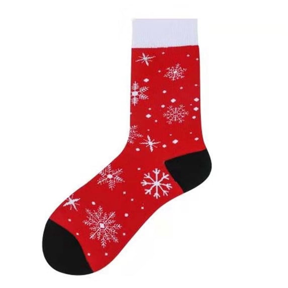 DailyChi Under $3 Crew Socks for Women Christmas Crew Socks Fleece Lined Warm Socks Holiday Gift Socks Cozy Thermal Socks Reinforced Heel and Toe Non Slip Stay On Design, A