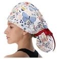 thumbnail image 1 of LIZUOJUN Under $3 Print Scrub Cap For Adults Sweat-Wicking Comfort Gentle On Skin Cold Weather Wear Holiday Gift Soft Knit Cozy Warmth Stretchy Fit Breathable Knit, One Size, 1 of 2