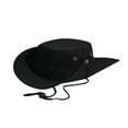 thumbnail image 1 of LIZUOJUN Under $5 Bucket Hat Sun Hat Waterproof Foldable Wide Brim With Adjustable Strap UV Protection Fisherman Hat For Fishing Hiking Garden Safari Beach Black,One Size, 1 of 3