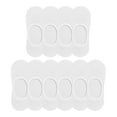 thumbnail image 1 of LIZUOJUN 5 Pairs No Show Socks for Women Soft Breathable Stretchy Durable Polyester Boat Socks for Daily Wear, Invisible Socks, White, 1 of 5