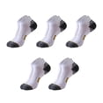 thumbnail image 1 of DailyChi Under $6 No Show Socks for Women 5 Pairs Cotton Athletic Socks Cushioned Sole Casual Socks Moisture Wicking Non Slip Socks Must Haves for Women Cushioned Sole Support, One Size, 1 of 2