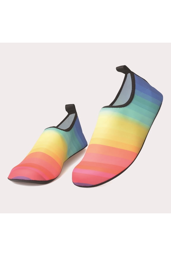 Under $6 Water Shoes for Women and Men Quick Dry Water Socks Barefoot Beach Shoes Non Slip Swim Shoes Lightweight Shower Non Slip Stay On Design Lightweight, XXL