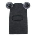thumbnail image 1 of LIZUOJUN Baby Winter Hat Scarf Set Baby 2-in-1 Beanie & Neck Warmer Unisex Infant Toddler Kids Hat Scarf Dark Gray One Size, 1 of 4
