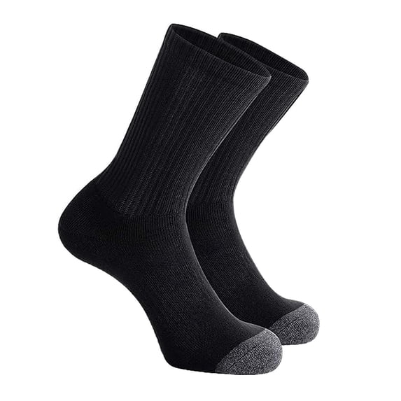 LIZUOJUN Crew Socks Breathable Comfortable Stretchy Athletic Durable Soft Work Socks, Men's Long Tube Socks, Bronze